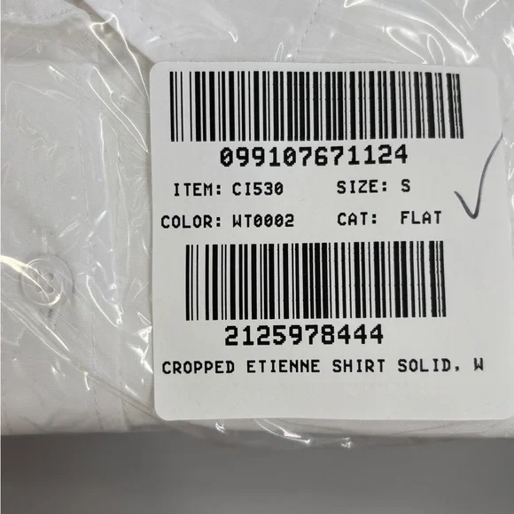 J.Crew Étienne cropped button-up shirt in cotton poplin - Picture 7 of 8